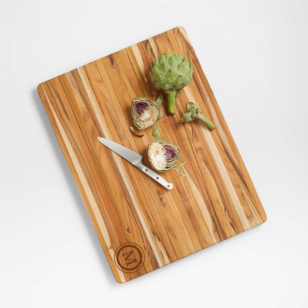 Personalized Teak Cutting Board - Monogram Teak Cutting Board